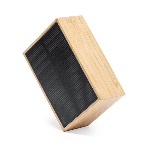 Solar and Bluetooth Bamboo Speaker 