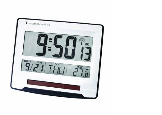 Solar Digital Clock / Weather Station 
