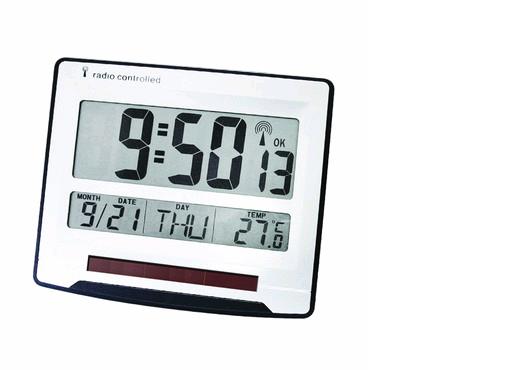 Solar Digital Clock / Weather Station 