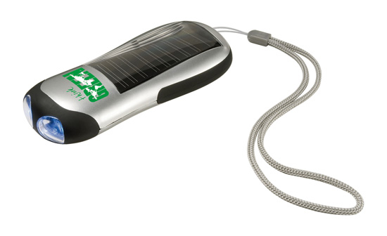 Solar LED Torch Pocket Sized