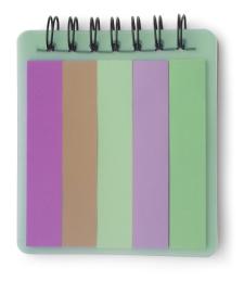 Spiral Bound Self Adhesive Memo Papers 