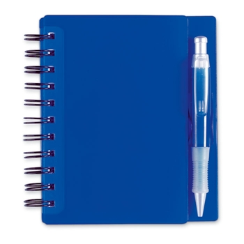 Spiral Notebook With Pen Holder