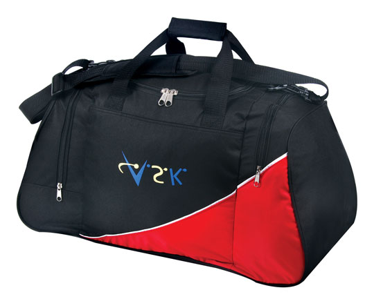 Sports Bag with Curve Feature Panel 