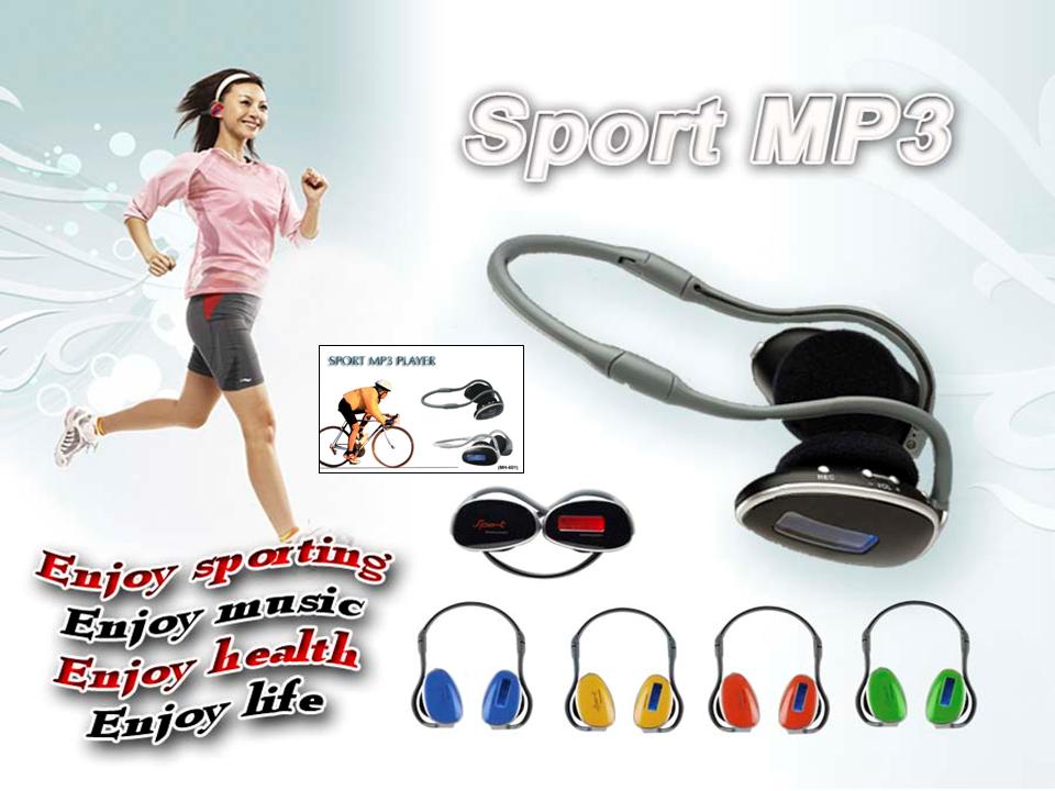 Sports MP3 Headphones 