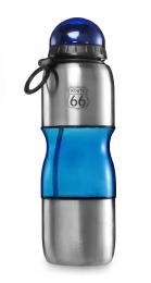 Stainless Steel And Plastic Sports Bottle 