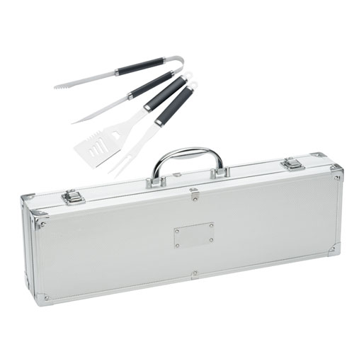 Stainless Steel BBQ Set Case