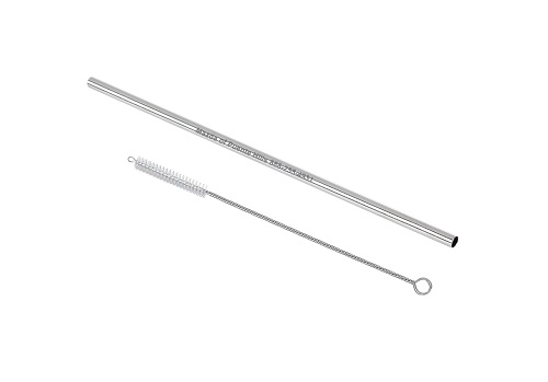 Stainless Steel Straw with Pipe Cleaner Brush