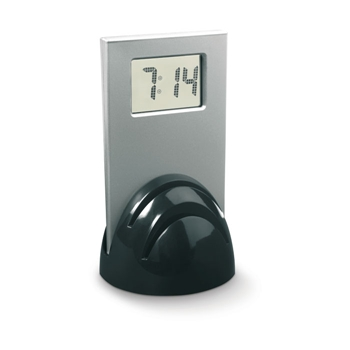 Stand Clock With Memo Holder 