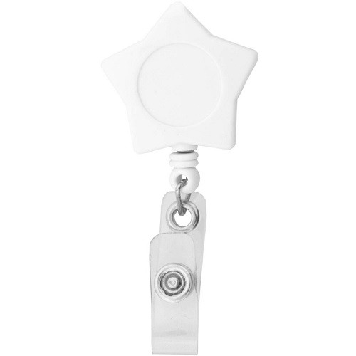 Star-Shaped Retractable Badge Holder 