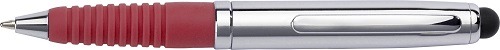 Steel Ballpen with Rubber Tip 