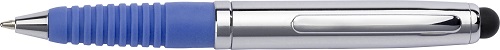 Steel Ballpen with Rubber Tip 