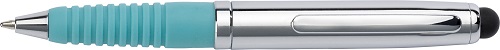 Steel Ballpen with Rubber Tip 