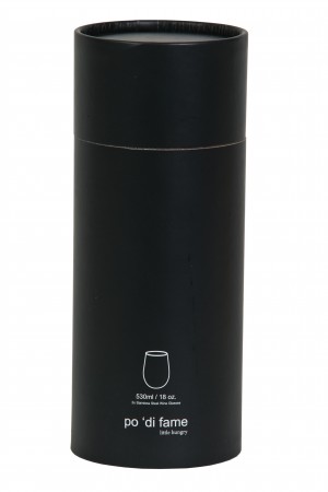 Stemless Stainless Steel Wine Glass Set 