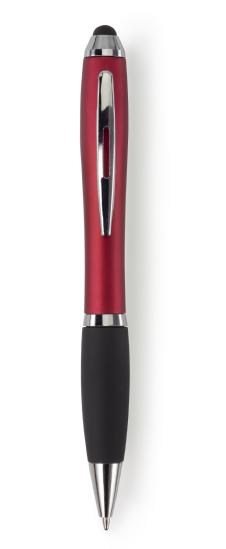 Stylus Ballpoint Pen with Rubber Grip 