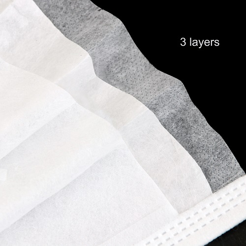 Sublimation Disposable White Mask - Adult Size 