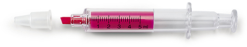 Syringe Text Marker 