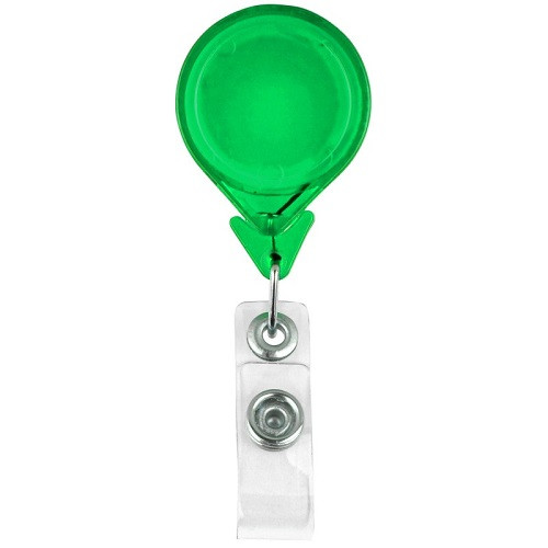 Tear Drop Retractable Badge Holder 