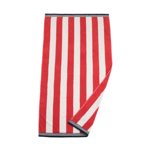 Terry Striped Beach Towel 