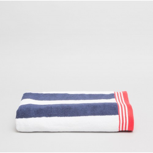 Terry Striped Beach Towel 