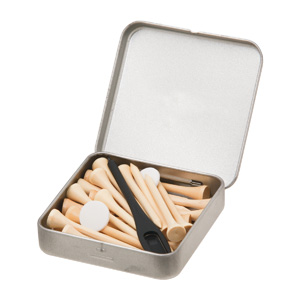 Tin Of Golf Tees