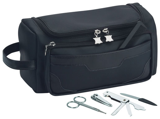 Toiletry Bag with Manicure Set