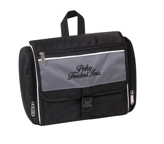 Toiletry Bag with Zippered Compartment 
