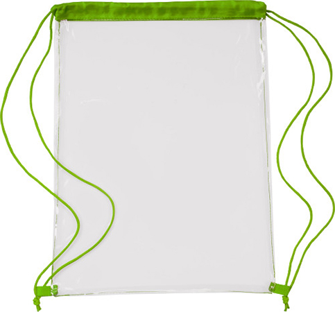 Transparent Drawstring Backpack 