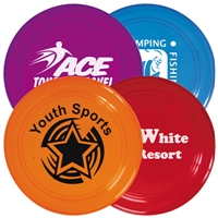 Transparent Frequent Flyers Frisbee