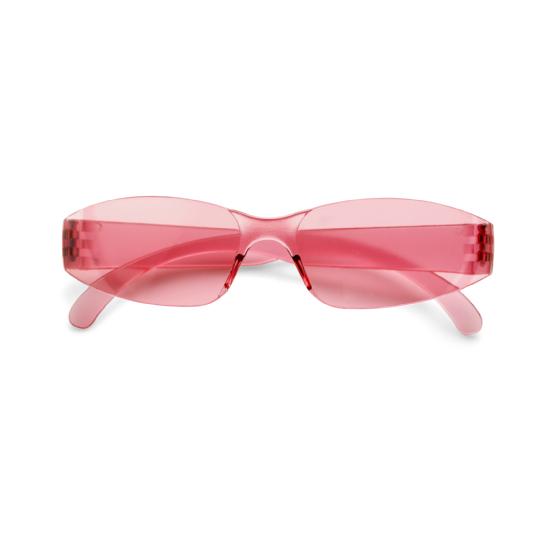 Transparent Plastic Sunglasses 