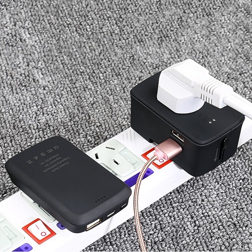 Travel Adaptor and Power Bank 