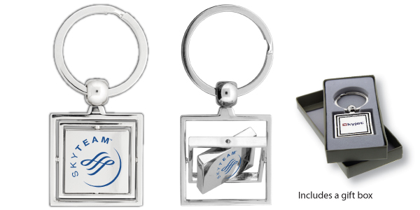 Triple Spinner Key Chain