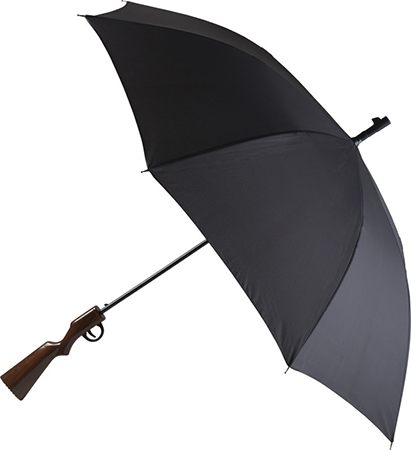 Umbrella with Rifle Handle