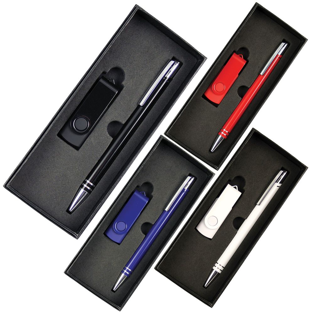 USB Rotate and Pen Gift Set