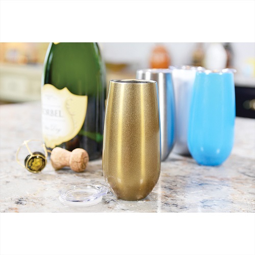 Vacuum Stemless Champagne Flute 