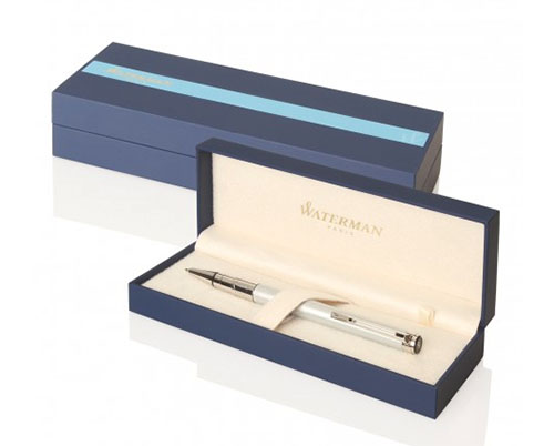 Waterman Hemisphere Ballpoint Pen - Brushed CT 