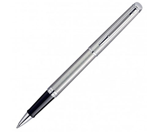 Waterman Hemisphere Rollerball Pen - Brushed Stainless CT