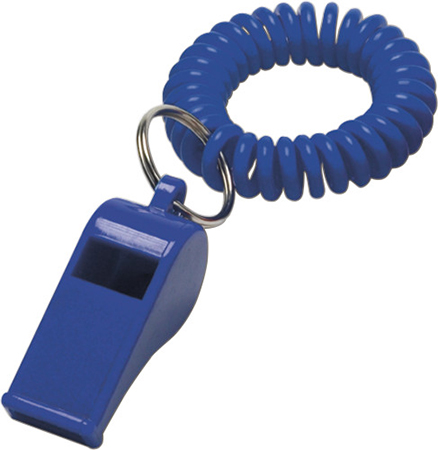 Whistle With Wrist Cord 