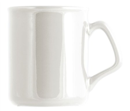 White Flared Ceramic Mug