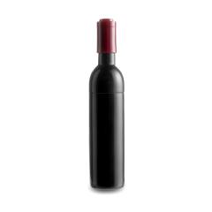 Wine Bottle Shaped Opener With Corkscrew 