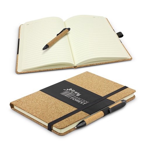 Wooden Notebook with Pen