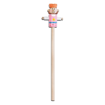 Wooden Pencil With Puppet Head 
