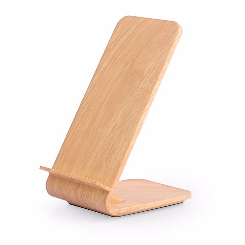 Wooden Wireless Charger with Stand