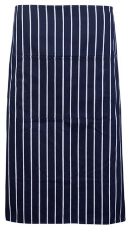 Yarn Dyed Stripe Apron Full Bib 