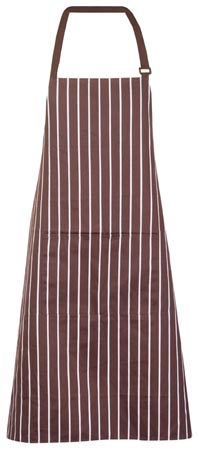 Yarn Dyed Stripe Apron Long Waist 