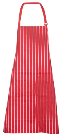 Yarn Dyed Stripe Apron Long Waist