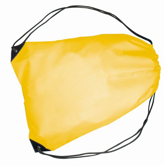 Yellow Gym Sack Sports Bag