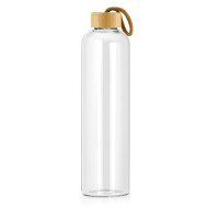 1 Litre Glass Drink Bottle with Bottle Lid