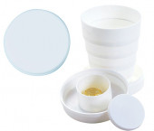 100ML Collapsible Cup With Pillbox