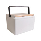 11L Wooden Lid Cooler Box 