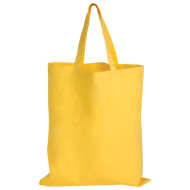 Short Handle Cotton Tote Bag - 140 Gsm 